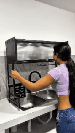 Escurridor Y Organizador De Cocina